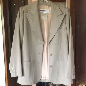 Saint Laurent vintage khaki blazer